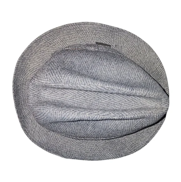 Biltmore Tweed Wool Blend Englishman Country City Boho Chevron Fedora Hat Men's - Picture 6 of 11